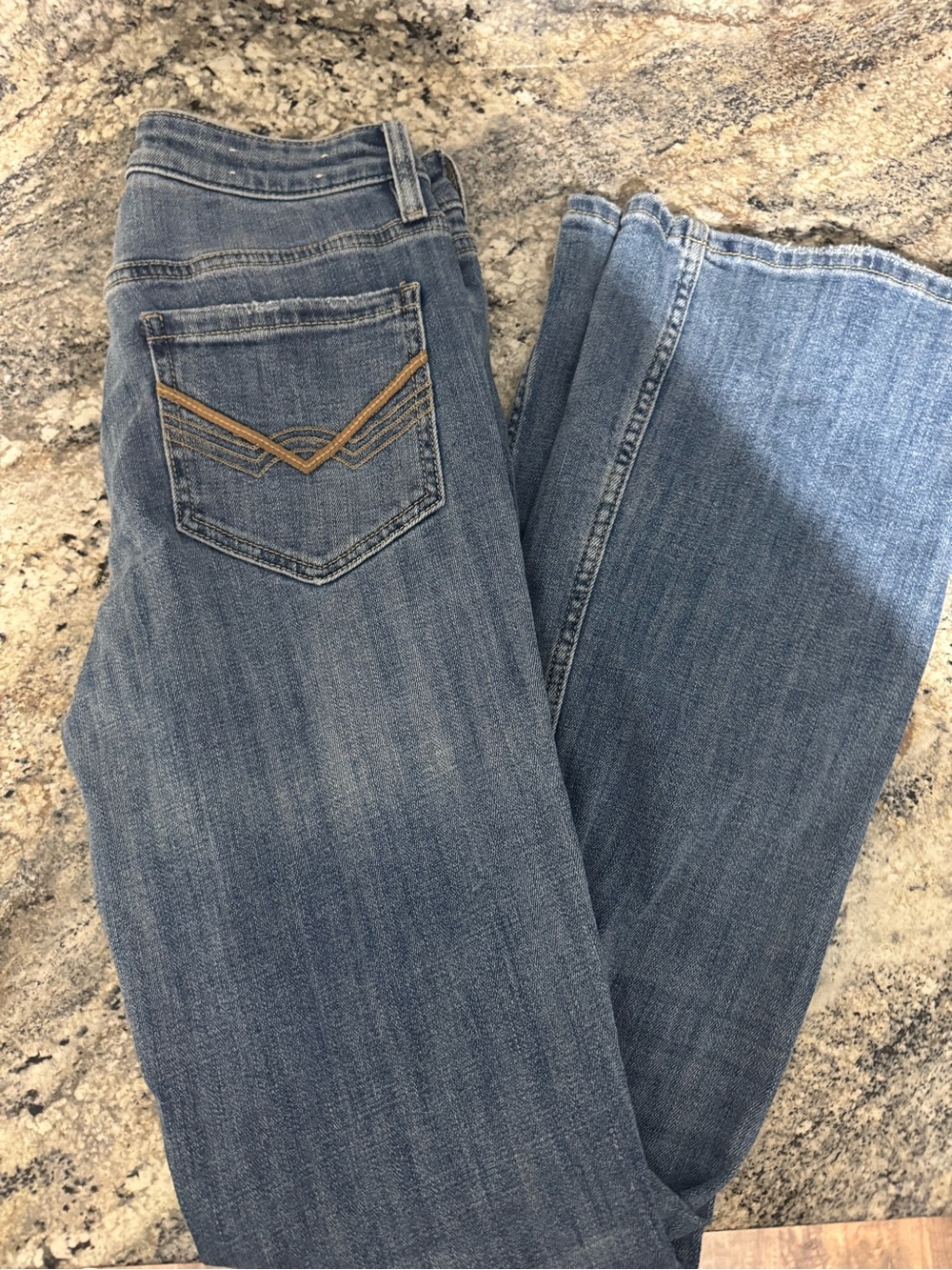 Idyllwind women’s Light Blue western Bootcut Jeans with Contrast Stitching